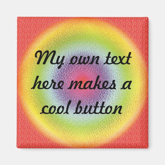 Kleurrijke magneetSjablonen Magneet (Voorkant)