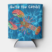 Kleurrijke Maine Red Lobster Koelbox Blikjeskoeler (Voorkant)