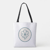 Kleurrijke Mama Canvas tas – Trendy Moederdag Gift (Achterkant)