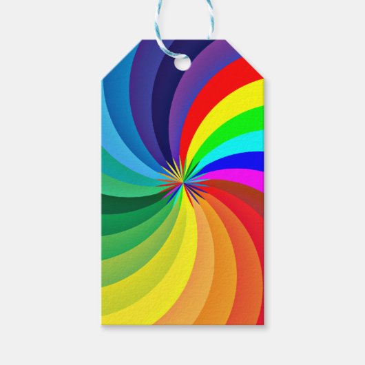 Kleurrijke Mandala-46556 Cadeaulabel (Voorkant)