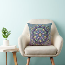 Kleurrijke Mandala – Boho Chic Home Decor Kussen