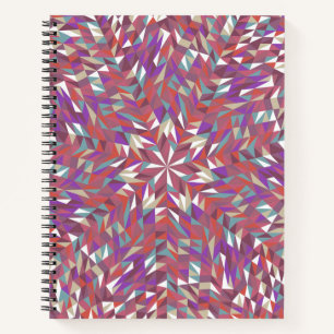 Kleurrijke Mandala Bullet Journal / gevoerd Notiti Notitieboek