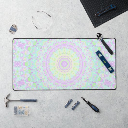 Kleurrijke Mandala Bureaumat (Werkstation)