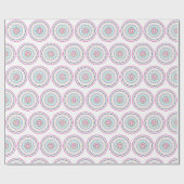 kleurrijke mandala cadeaupapier (Vlak)