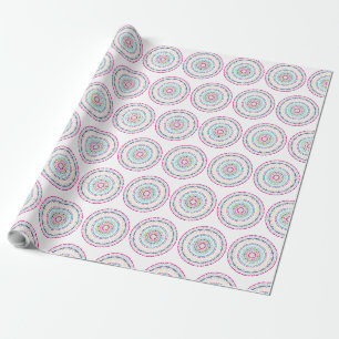 kleurrijke mandala cadeaupapier