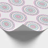 kleurrijke mandala cadeaupapier (Hoek)