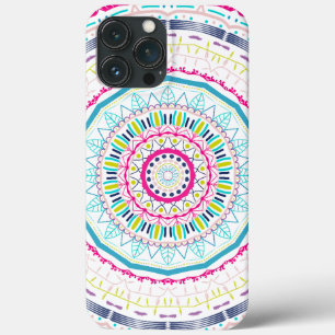 kleurrijke mandala Case-Mate iPhone case
