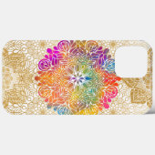 Kleurrijke Mandala Case-Mate iPhone Case (Achterkant (horizontaal))