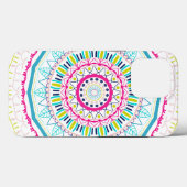 kleurrijke mandala Case-Mate iPhone case (Achterkant (horizontaal))