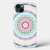 kleurrijke mandala Case-Mate iPhone case (Achterkant)