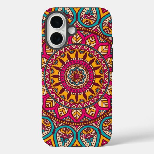 KLEURRIJKE MANDALA HOESJE (Achterkant)