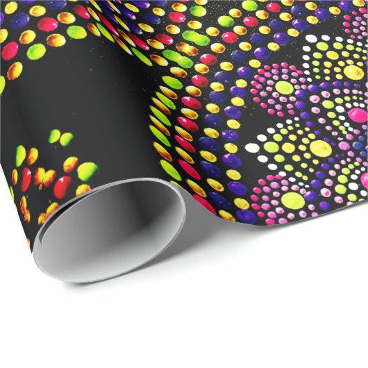 Kleurrijke Mandala - inpakpapier (Rol Hoek)