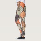 Kleurrijke Mandala: Islamitische Patchwork Naadloo Leggings (Links)