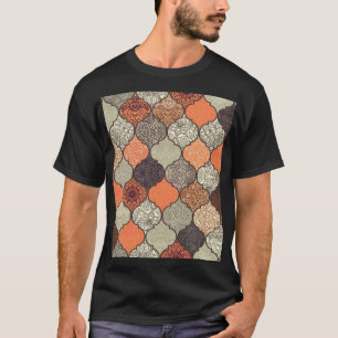 Kleurrijke Mandala: Islamitische Patchwork Naadloo T-shirt
