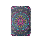 Kleurrijke Mandala-kunst Badmat (Voorkant Verticaal)