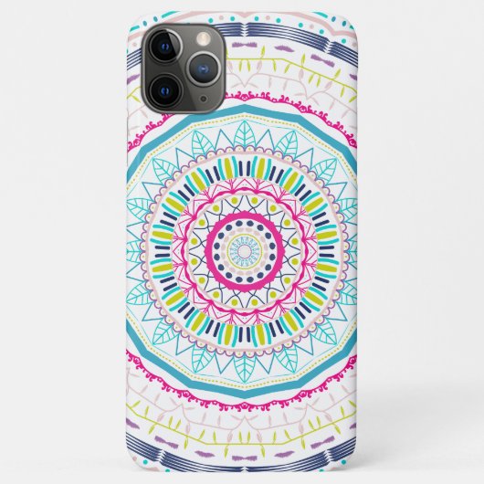Kleurrijke Mandala-kunst Case-Mate iPhone Case (Achterkant)