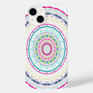 Kleurrijke Mandala-kunst Case-Mate iPhone 14 Hoesje