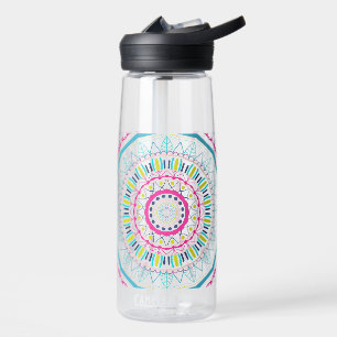 Kleurrijke Mandala-kunst Waterfles