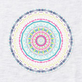 kleurrijke mandala labels (Design 1)