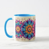 Kleurrijke Mandala Mok (Links)