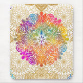 Kleurrijke Mandala Muismat (Voorkant)