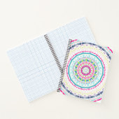 kleurrijke mandala notitieboek (Binnen)
