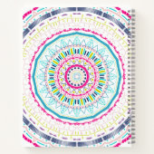 kleurrijke mandala notitieboek (Achterkant)