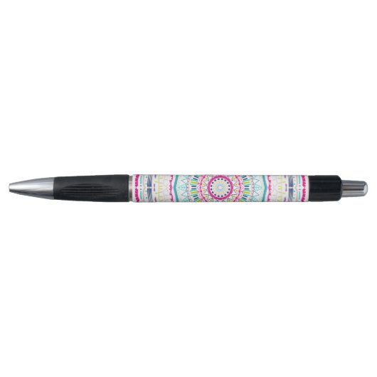 kleurrijke mandala pen (Voorkant)