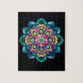 Kleurrijke Mandala puzzel Legpuzzel (Verticaal)