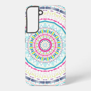 kleurrijke mandala samsung galaxy hoesje