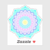 Kleurrijke Mandala Sticker (Vel)