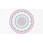 kleurrijke mandala tafelkleed (Voorkant (Horizontaal))