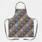 Kleurrijke Maple bladeren print Schort (Voorkant)