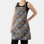 Kleurrijke Maple bladeren print Schort (Insitu)