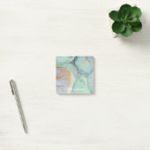 Kleurrijke Marble Personalized Post-its Post-it® Notes (Kantoor)