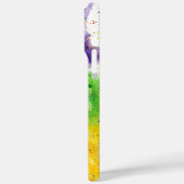 Kleurrijke Mardi Gras Fleur de lis  Case-Mate iPhone Case (Achterkant / Links)
