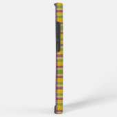 Kleurrijke Mardi Gras gingham patterned Samsung Galaxy Hoesje (Rechterkant)