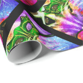 Kleurrijke Mardi Gras Maskers Wrapping Paper Cadeaupapier (Rol Hoek)