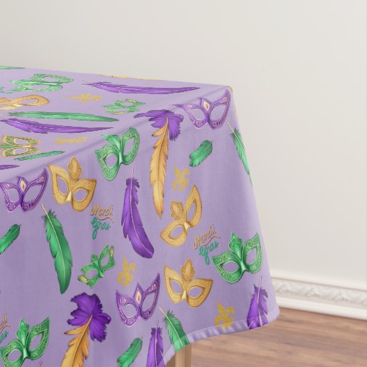 Kleurrijke Mardi Gras patterned Tafelkleed (Voorbeeld)