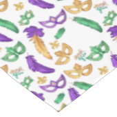 Kleurrijke Mardi Gras patterned Tafelkleed (Gekanteld)
