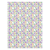 Kleurrijke Mardi Gras patterned Tafelkleed (Voorkant)