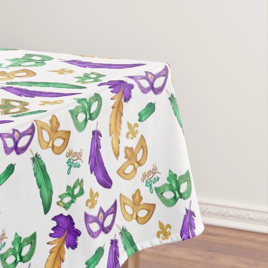 Kleurrijke Mardi Gras patterned Tafelkleed (Voorbeeld)