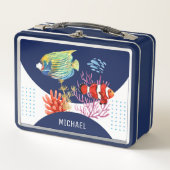 Kleurrijke Marine Fish Zee Life Gepersonaliseerde (Voorkant)