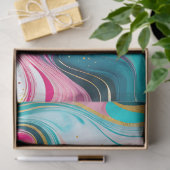 Kleurrijke marmeren inkt kunst weefsel papier (Geschenk)