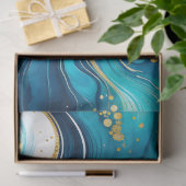 Kleurrijke marmeren inkt kunst weefsel papier (Geschenk)