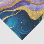 Kleurrijke marmeren inkt kunst weefsel papier (Detail)