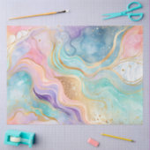 Kleurrijke marmeren inkt kunst weefsel papier (Craft)