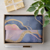 Kleurrijke marmeren inkt kunst weefsel papier (Geschenk)