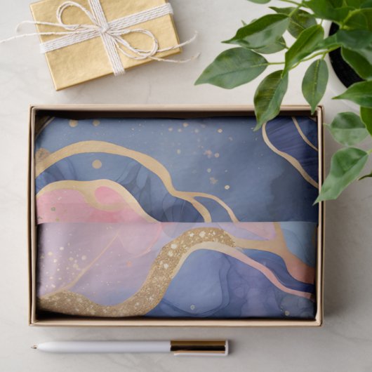 Kleurrijke marmeren inkt kunst weefsel papier (Geschenk)