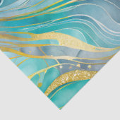 Kleurrijke marmeren inkt kunst weefsel papier (Detail)